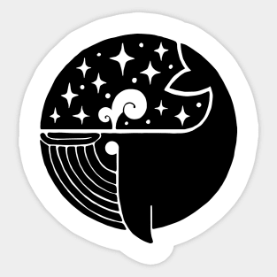 Starry Whale Sticker